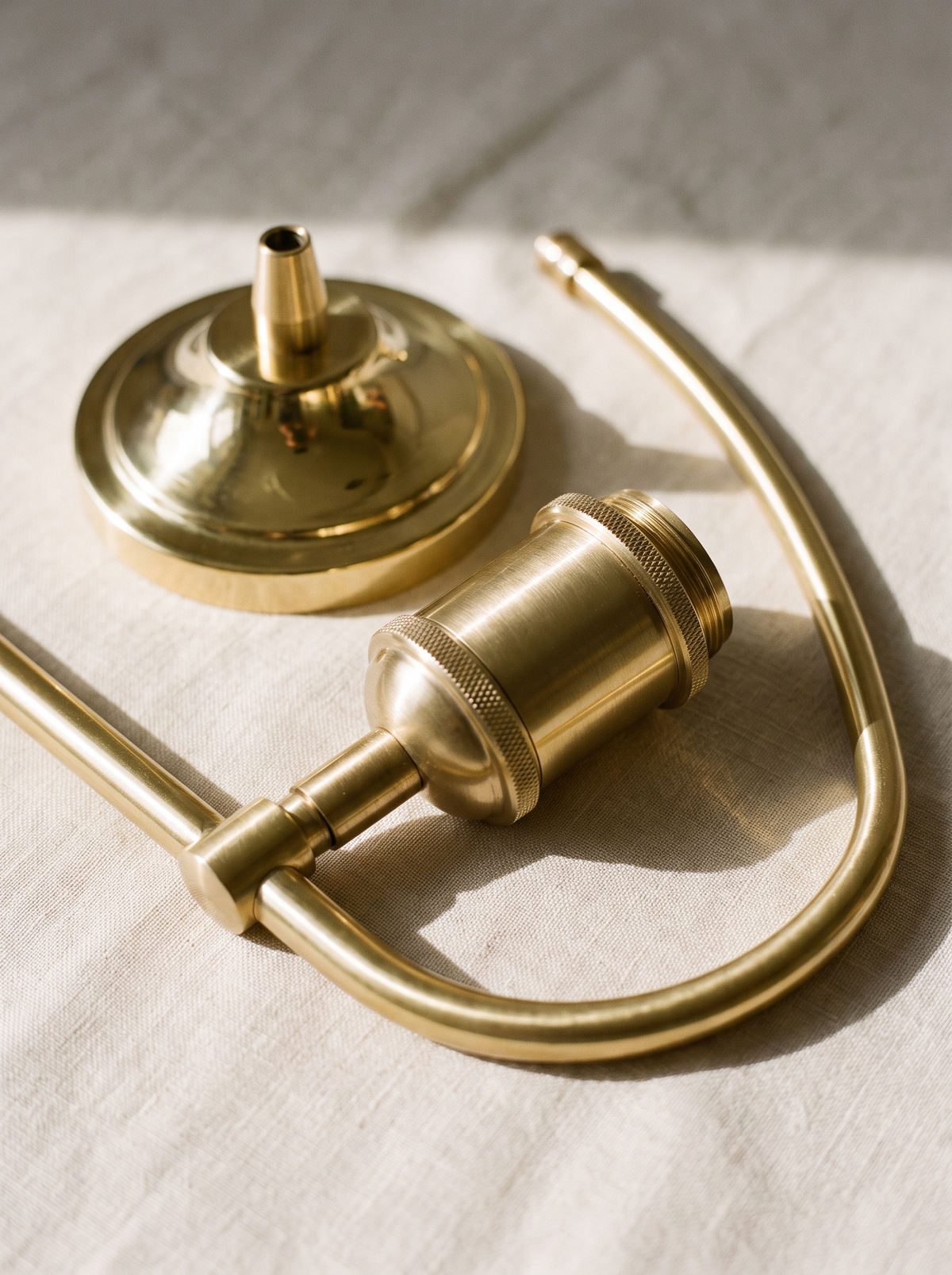 Brass lighting