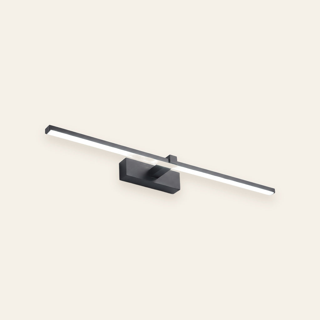 Ellery 60 cm matte black LED vanity light