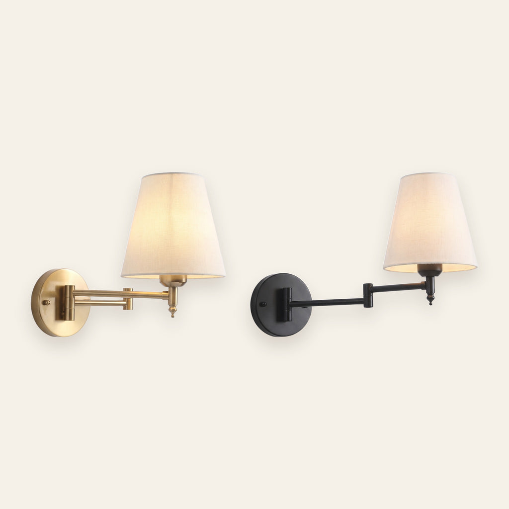 Hatton in brass and matt black