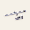 Kensal 70 cm chrome vanity light on a cream background